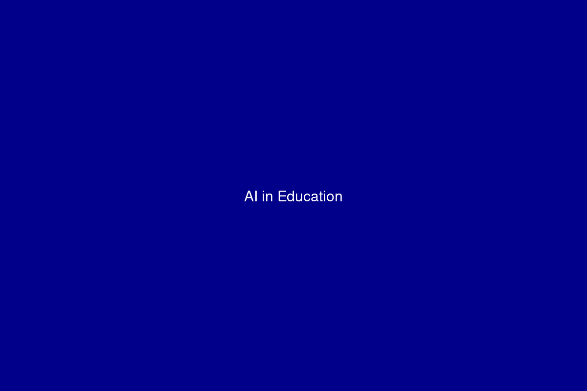 AI in education illustration